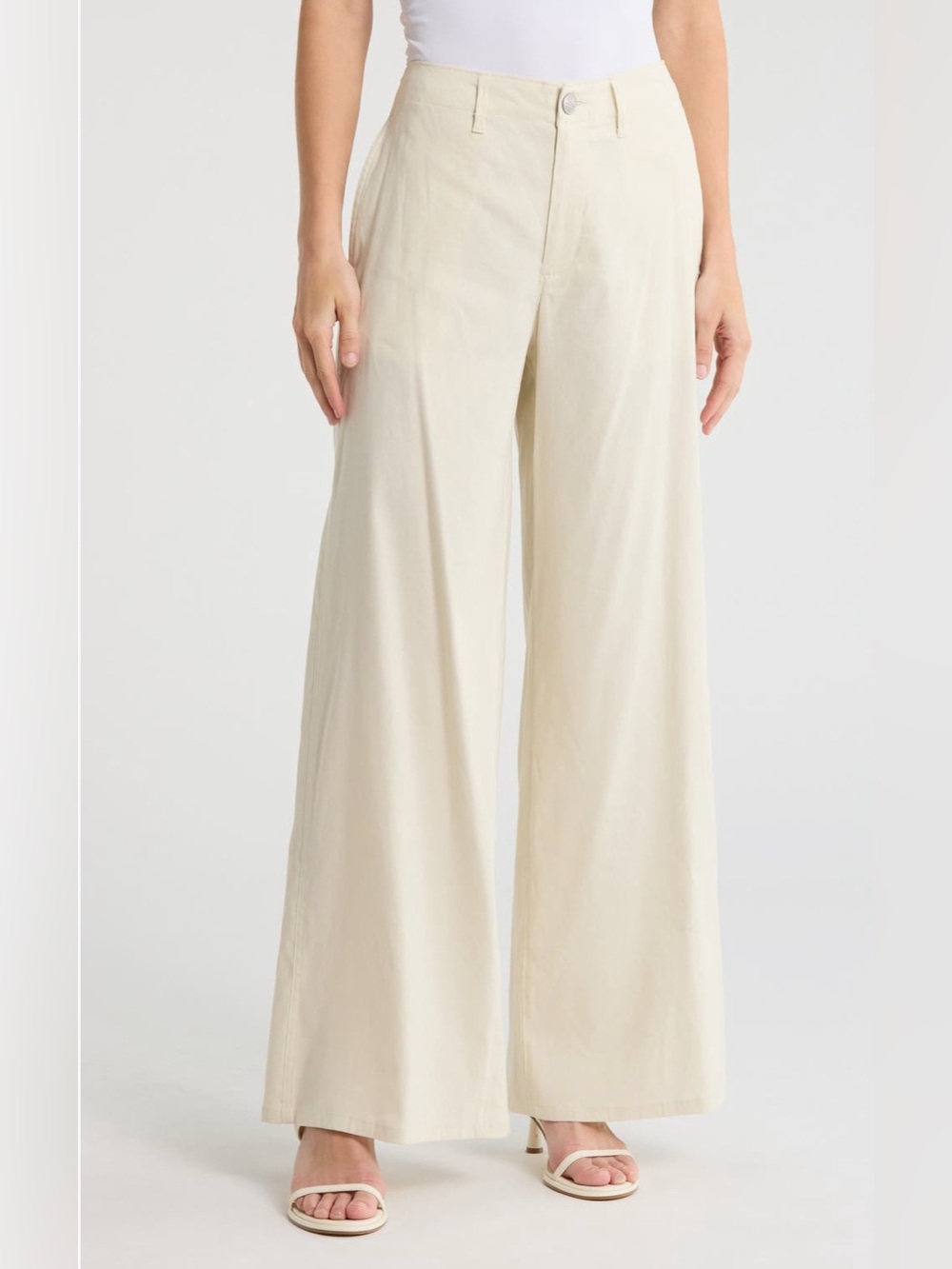 rag & bone Serena Linen
High Rise Trousers
Color Pale Tan
Size 8
Size 10